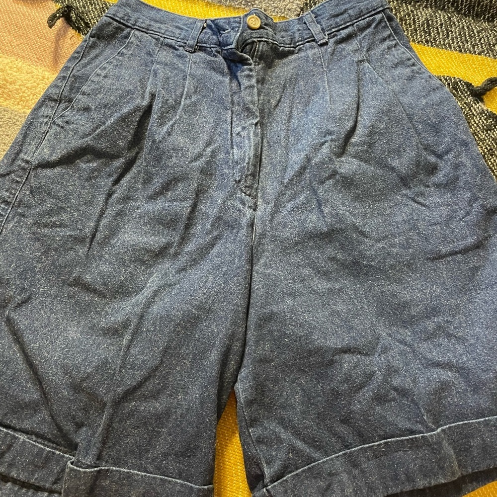 Vintage Talbots Long Denim Shorts